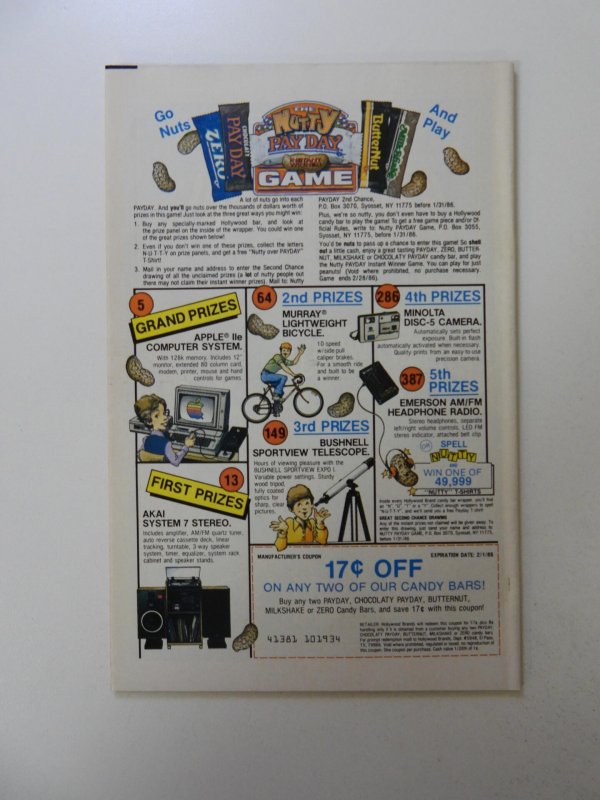 Uncanny X-Men #196 VF condition