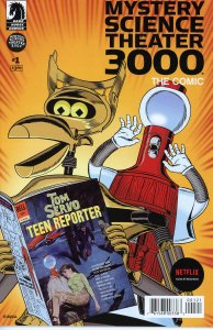 Mystery Science Theater 3000 Cover B 2018  9.0 (our highest grade)