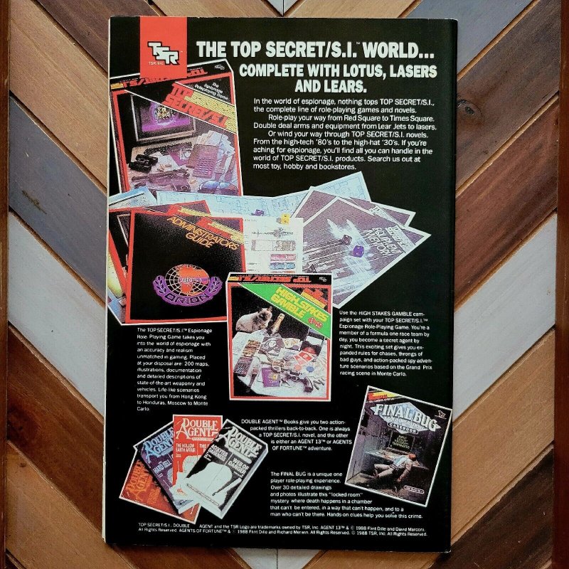 ACTION COMICS #607 FN (DC 1988) Secret Six! SUPERMAN, Deadman, Wild Dog & more!