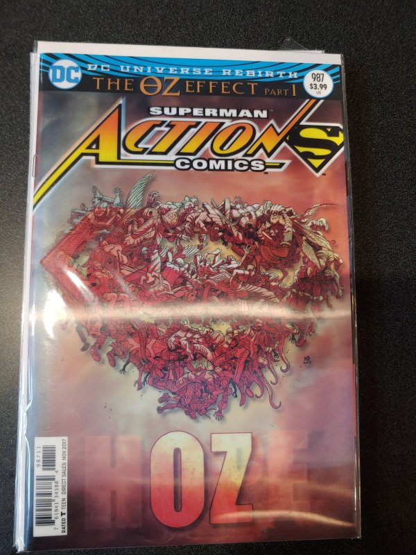 ACTION COMICS #987 LENTICULAR COVER NM