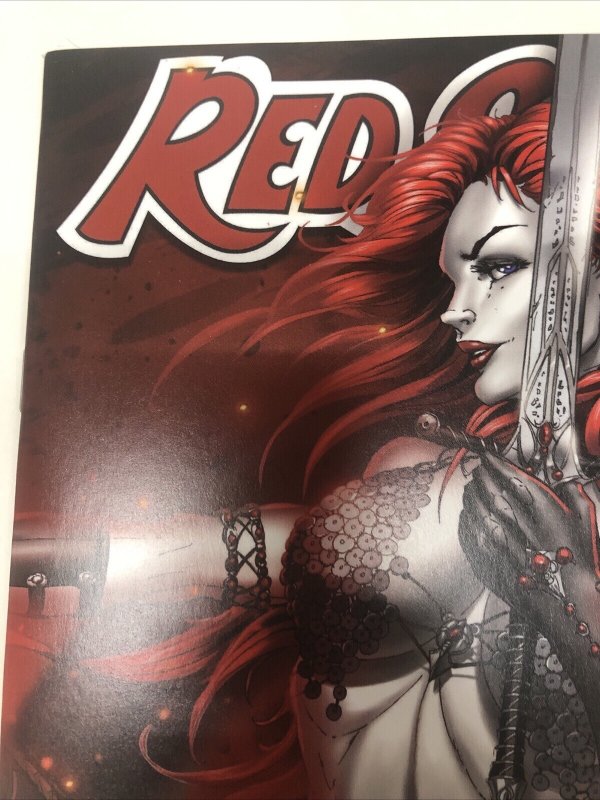 Red Sonja Black White Red # 2 Variant (NM) Dynamite Entertainment • Parrillo