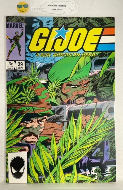 G.I. Joe: A Real American Hero #39 nm Direct Edition (1985)