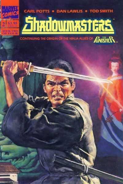 Shadowmasters (1989) #'s 1 2 3 4 Complete VF/NM Set