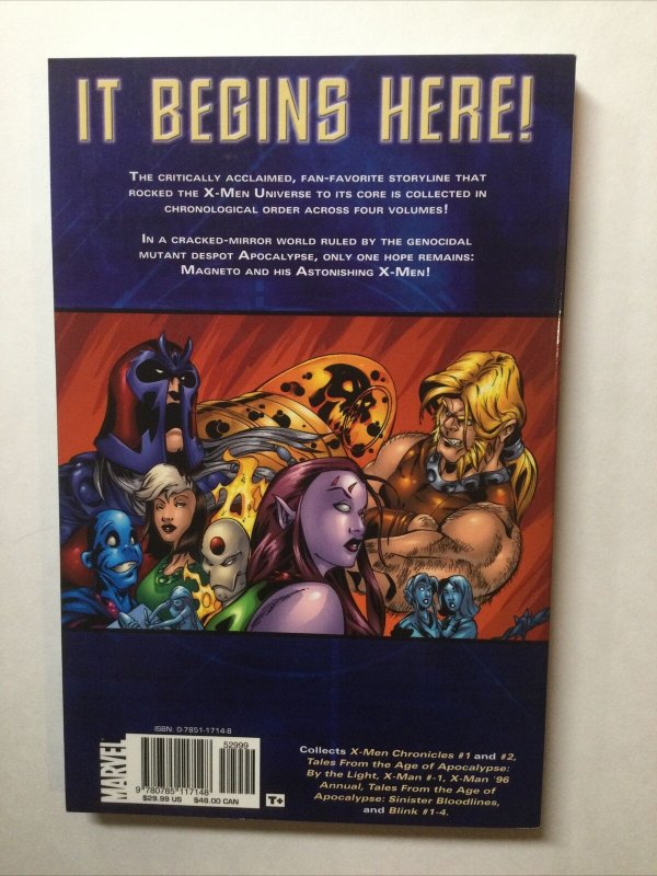 X-Men Age Of Apocalypse The Complete Epic Nm Tpb Sc Softcover Book 1 Marvel