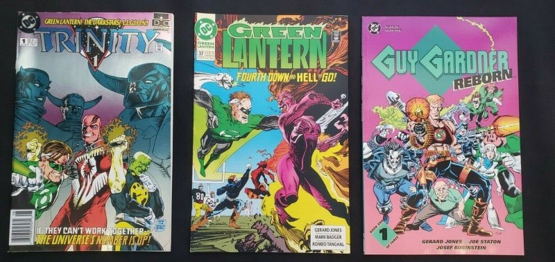 TRINITY/GREEN LANTERN 5PC (VF) GREEN LANTERN, GUY GARDNER REBORN, LOBO 1992-93