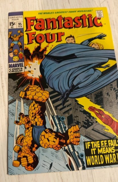 Fantastic Four #95 (1970)if FF fail it's world war 3