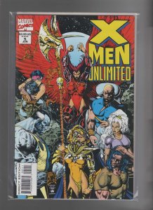 X-Men Unlimited #2,3,4,5 (1993)