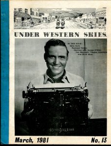 Under Western Skies #13 3/1981-Gene Autry-Ken Maynard-B-Westerns-VG