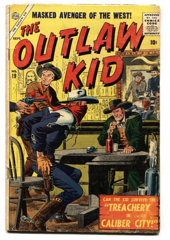 Outlaw Kid #19 - 1957 - Atlas - G - comic book