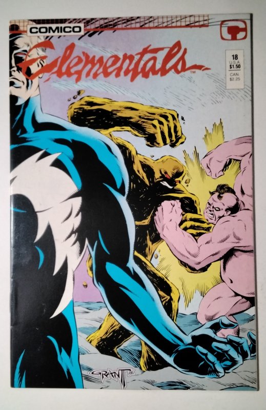 Elementals #18 (1987) Comico Comic Book J756
