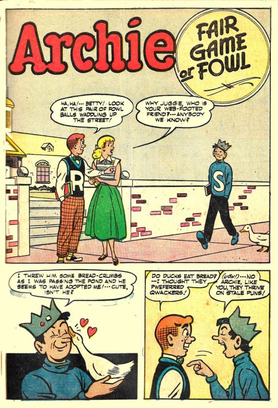 ARCHIE'S PALS 'n GALS #1 (1952) 5.0 VG/FN  Start of a 40-Year Run! ...