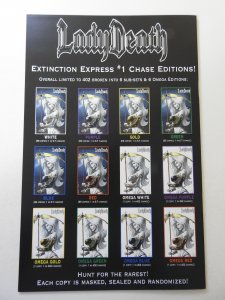 Lady Death Extinction Express #1 Chase Edition- Red NM- Condition!