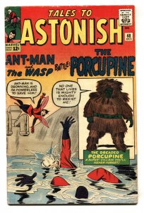 TALES TO ASTONISH #48 1st Porcupine comic book 1963-ANT MAN- VG