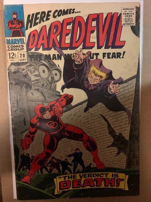 Daredevil (1964) 20 VG (4.0)  2nd Apparence Owl