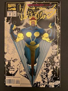 The New Warriors #40 Gold Foil Cover (1993) - NM