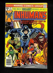 Inhumans #8 Gil Kane Cover Black Bolt!