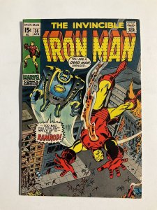 IRON MAN 36 VF VERY FINE 8.0 MARVEL