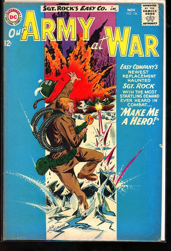 Our Army at War #136 (1963)