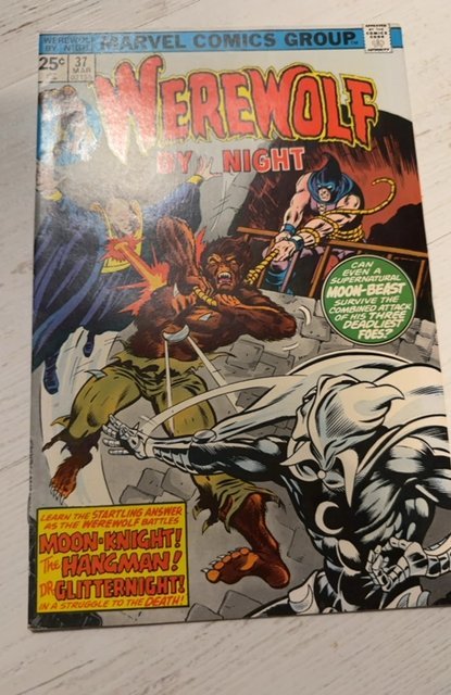 Werewolf by Night #37 (1976)2nd moonknight app