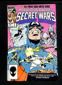 Marvel Super-Heroes Secret Wars #7 1st New Spider-Woman!