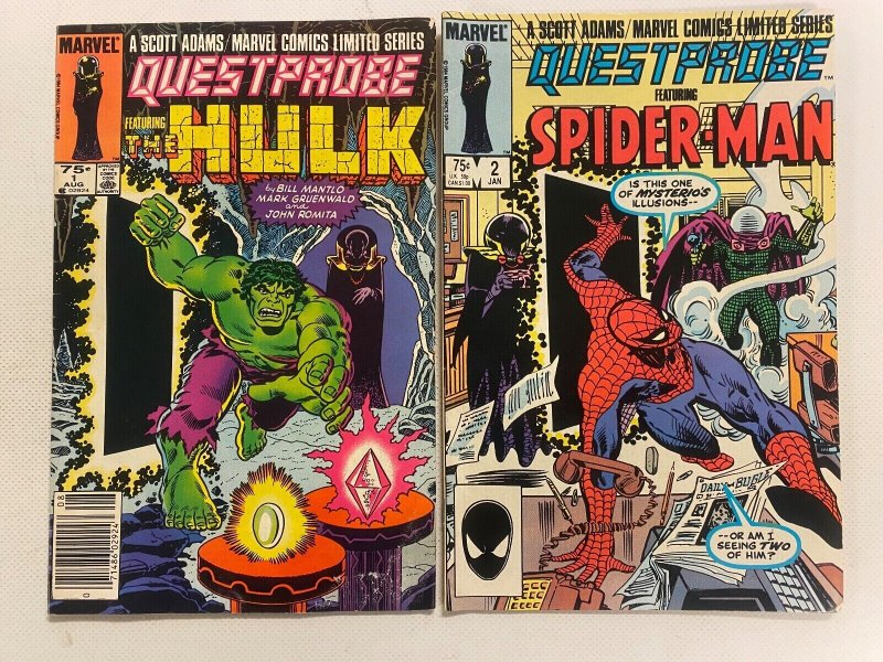 2 Questprobe Marvel Comics LTD Series #1 2 Spider-Man Hulk  43 KM1