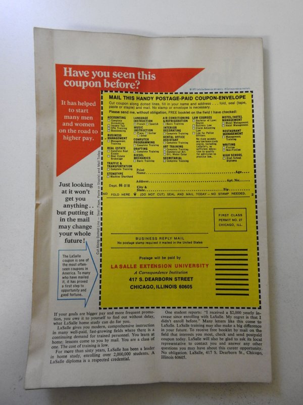 Tomb of Dracula #7 (1973) VG+ Condition