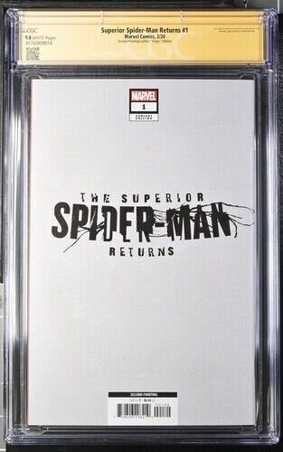 Superior Spider-Man Returns (2024) # 1 (CGC 9.8 SS) Signed Ken LAshley * Marvel