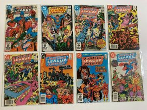 Justice League of America Comic Lot 40 Diff #200-249 6.0 FN