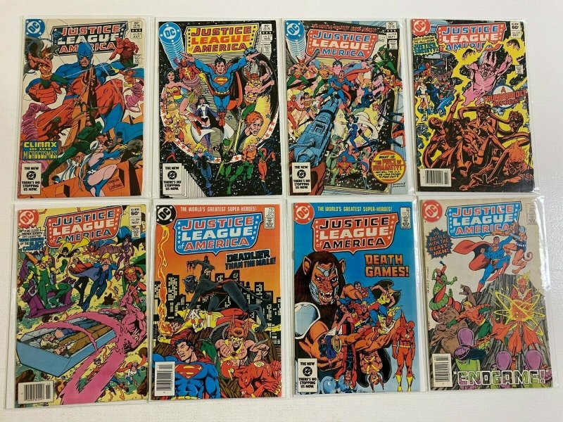 Justice League of America Comic Lot 40 Diff #200-249 6.0 FN