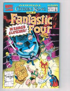 Fantastic Four Annual #25 Marvel Comic Book Moondragon Citizen Kang Thing HH2