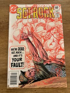 Sgt. Rock # 375 VF DC Comic Book Our Army At War Easy Co. 20 J382