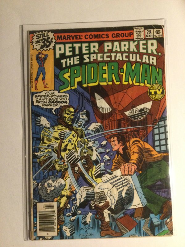 Spectacular Spider-Man 28 Fine- fn- 7.5 Marvel