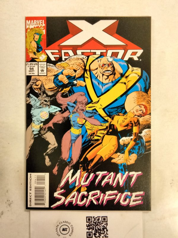 X-Factor #94 NM  Marvel Comic Book Avengers Defenders Deadpool Wolverine 16 HH16