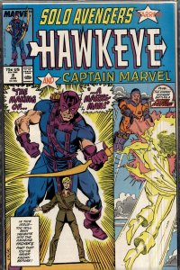 Solo Avengers #2 (1988) Captain Marvel
