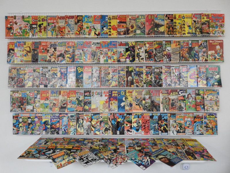 Huge Lot of 160+ Golden-Bronze Comics W/ Conan, Batman, Walt Disney's Co...