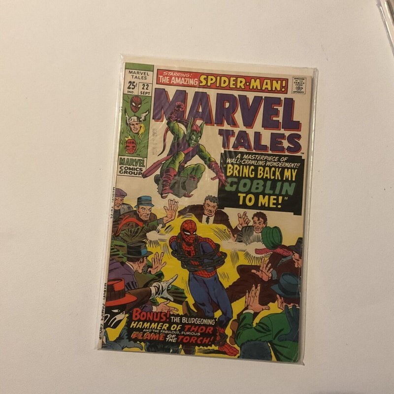 Marvel Tales 22 Fine Fn 6.0 Marvel 1969