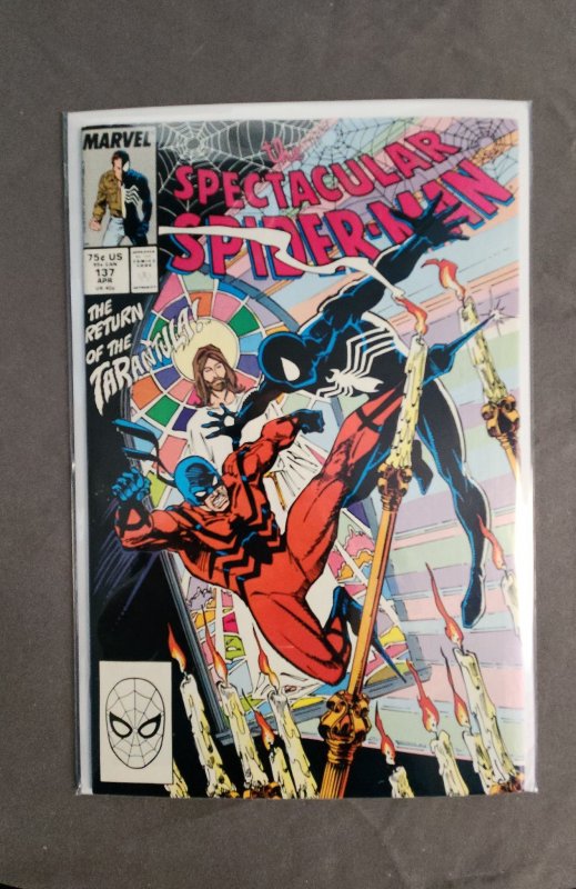 The Spectacular Spider-Man #137 Direct Edition (1988) VG/FN