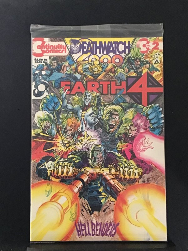 Earth 4 Deathwatch 2000 #2 (1993) in original poly bag