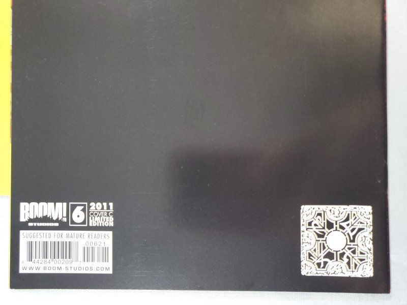 Hellraiser #6 Tim Bradstreet Virgin 1:10 Variant 2011 Boom! Studios
