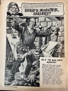 WARREN MAGAZINE EERIE #6 NOVEMBER 1966 VG/FN