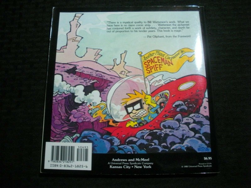 1988 CALVIN HOBBES Something Under the Bed is SC FN+ 6.5 / Fisherman Collection