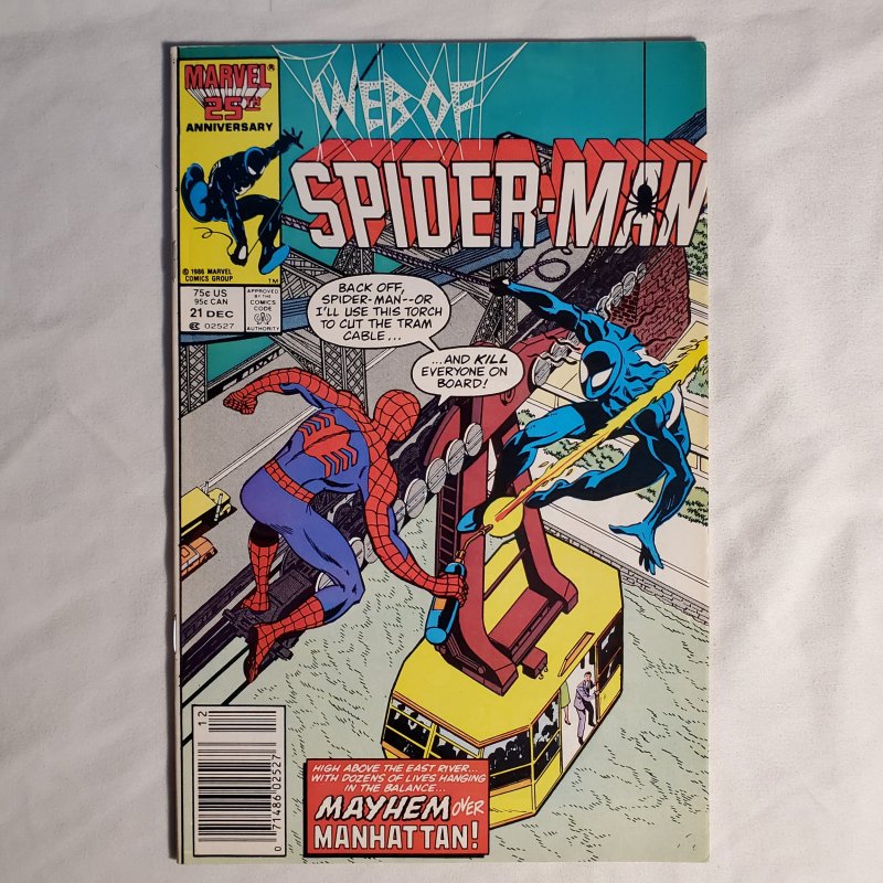 Web of Spider-Man 21 Very Good+