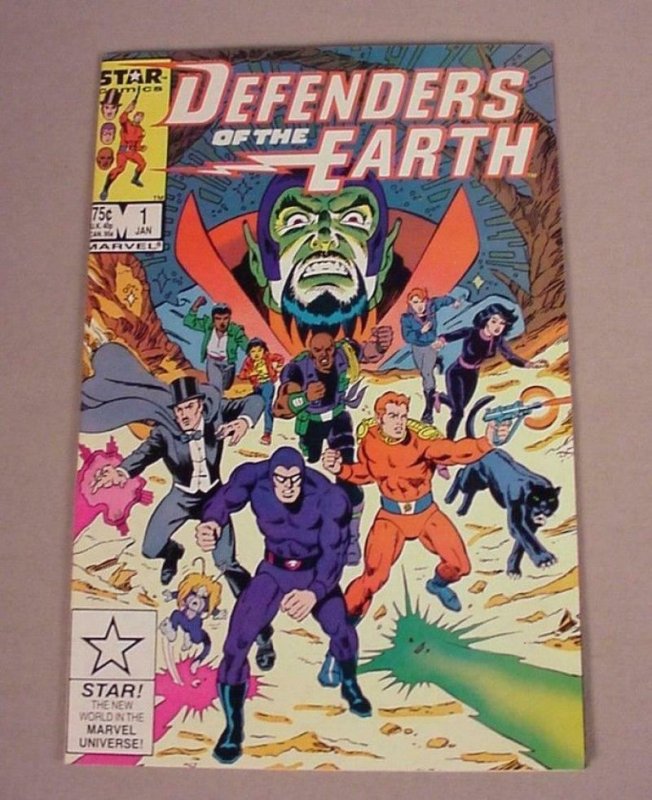 DEFENDERS OF THE EARTH #1, VF, Phantom, Flash Gordon, Star, 1987, more in store