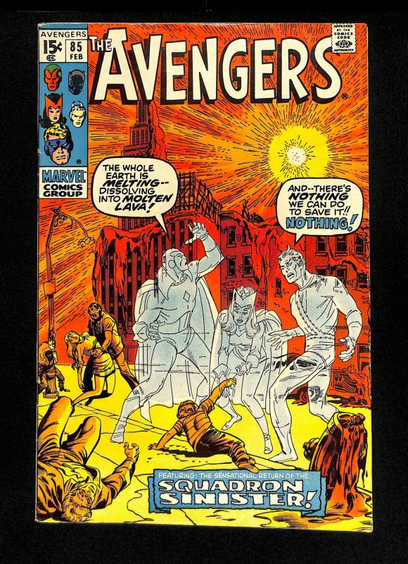 Avengers #85 1st Appearance Squadron Supreme!