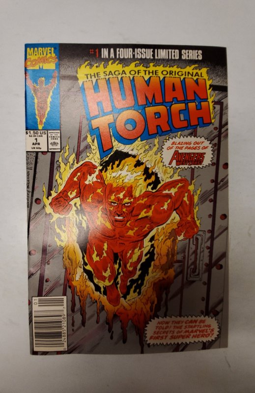 Saga of the Original Human Torch #1 (1990) NM Marvel Comic Book J691