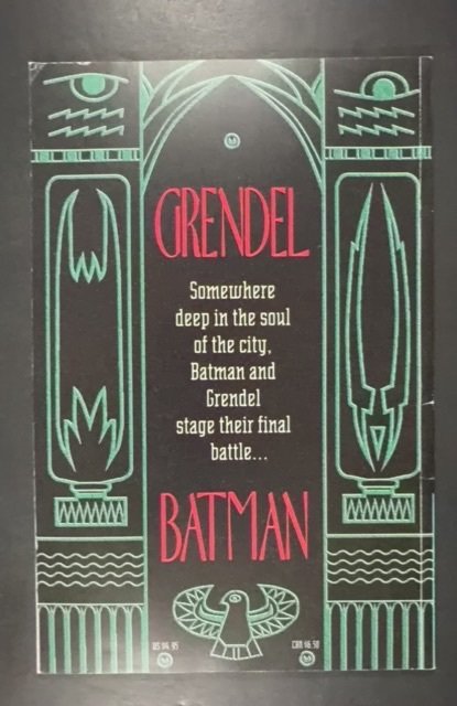 Batman/Grendel #1 Variant Cover (1993)