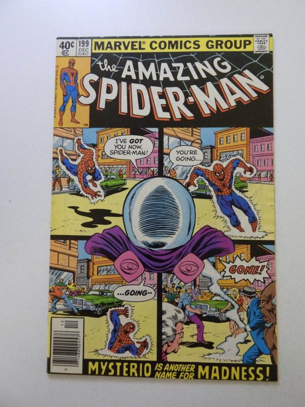 The Amazing Spider-Man #199 (1979) FN+ condition stains back cover