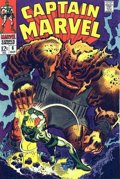 Captain Marvel (1968 series) #6, VG (Stock photo)