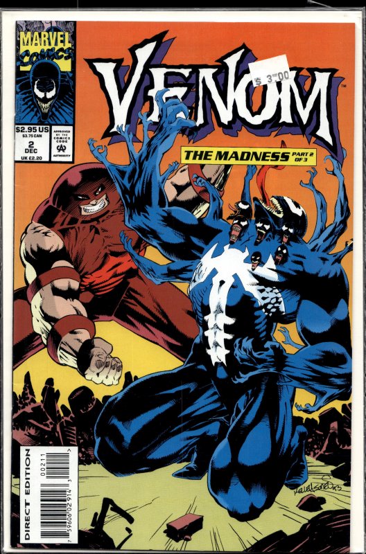 Venom: The Madness #2 (1993) Venom