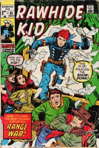The Rawhide Kid #81 (1970) Rawhide Kid